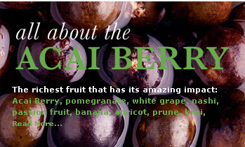 all about the Acai berry